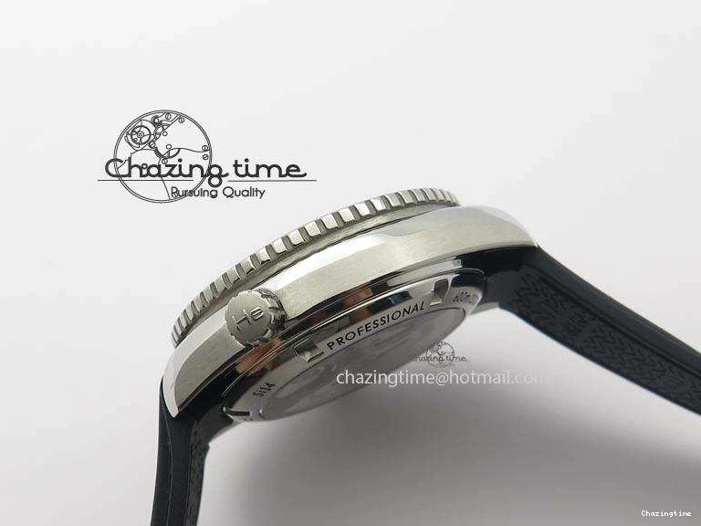 1218 Colorful Planet Ocean SS Bp Maker 45mm Black Bezel On Black Rubber Strap A 8219